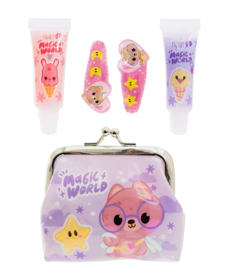 KIT NIÑAS OSITO trendy Magic world
