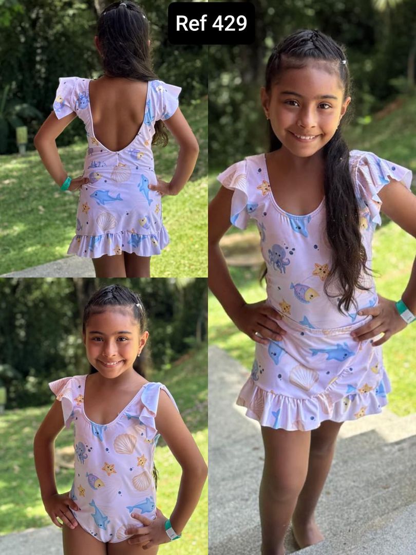 VESTIDO DE BAÑO KIDS 