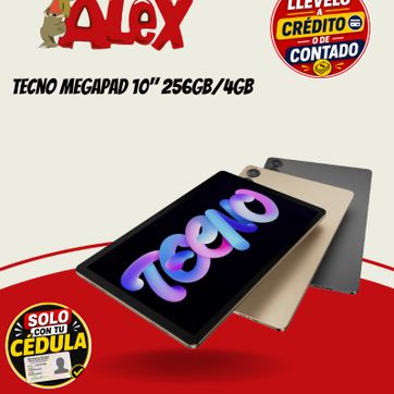 Imagen del producto Tecno MegaPad 10" 256GB/4GB