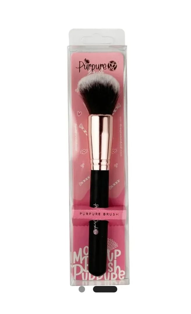 434- BROCHA PARA POLVOS PURPURE b11