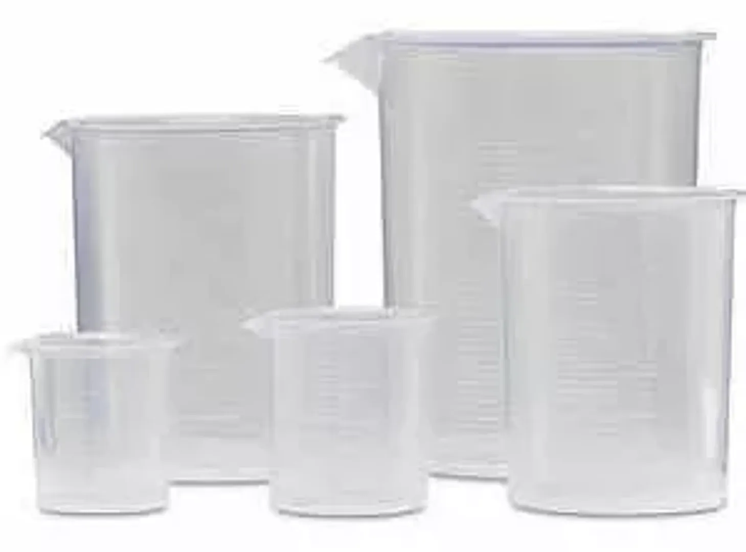 LAB. BEAKER PLASTICO 