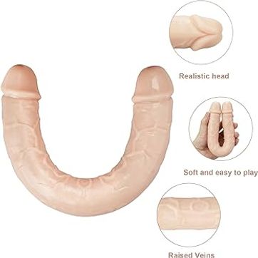 CONSOLADOR DOBLE 24CM - imagen 1