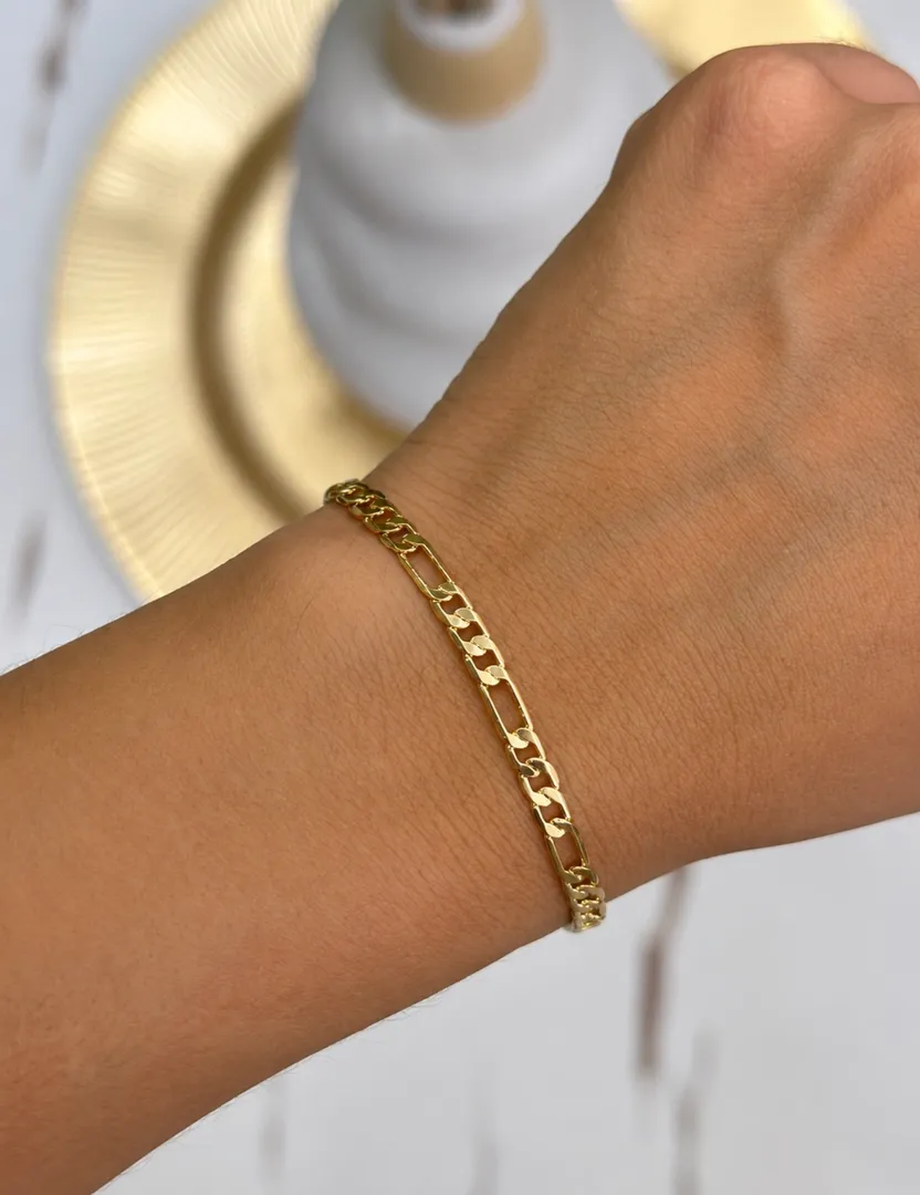 Pulsera tejido fígaro 