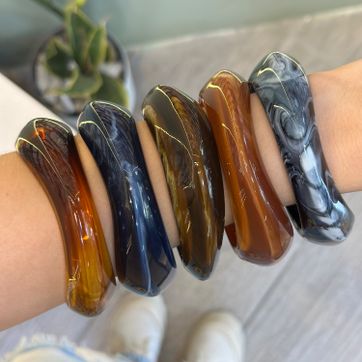 Imagen del producto Pulsera acrílica curva 