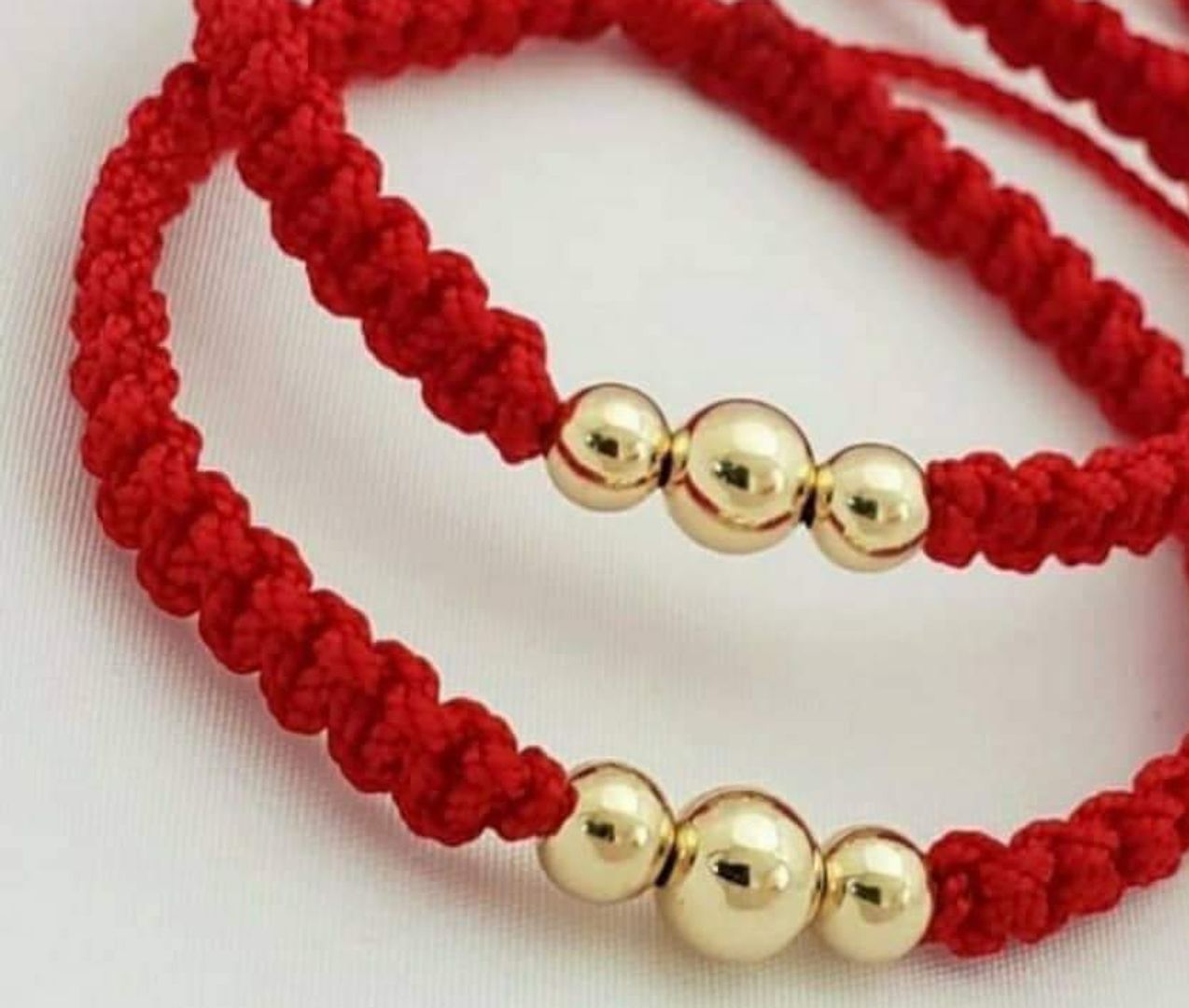 par pulseras balin 5mm y 6mm liso artesanal