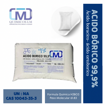 Imagen del producto ÁCIDO BORICO 99%