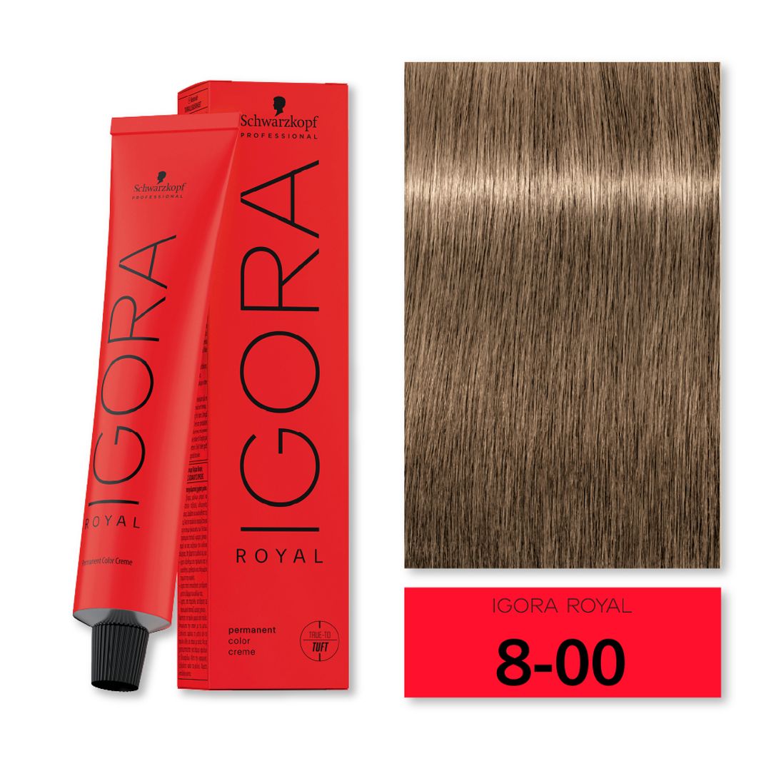 TINTE IGORA ROYAL RUBIO CLARO INTENSO 8-00