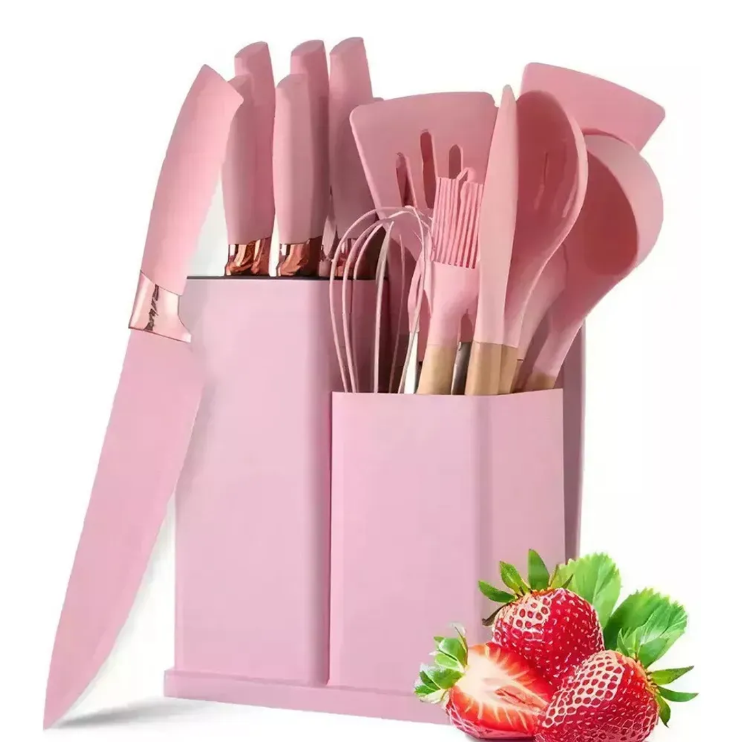 UTENSILIOS DE COCINA 19 PCS CAJA PEQUEÑA