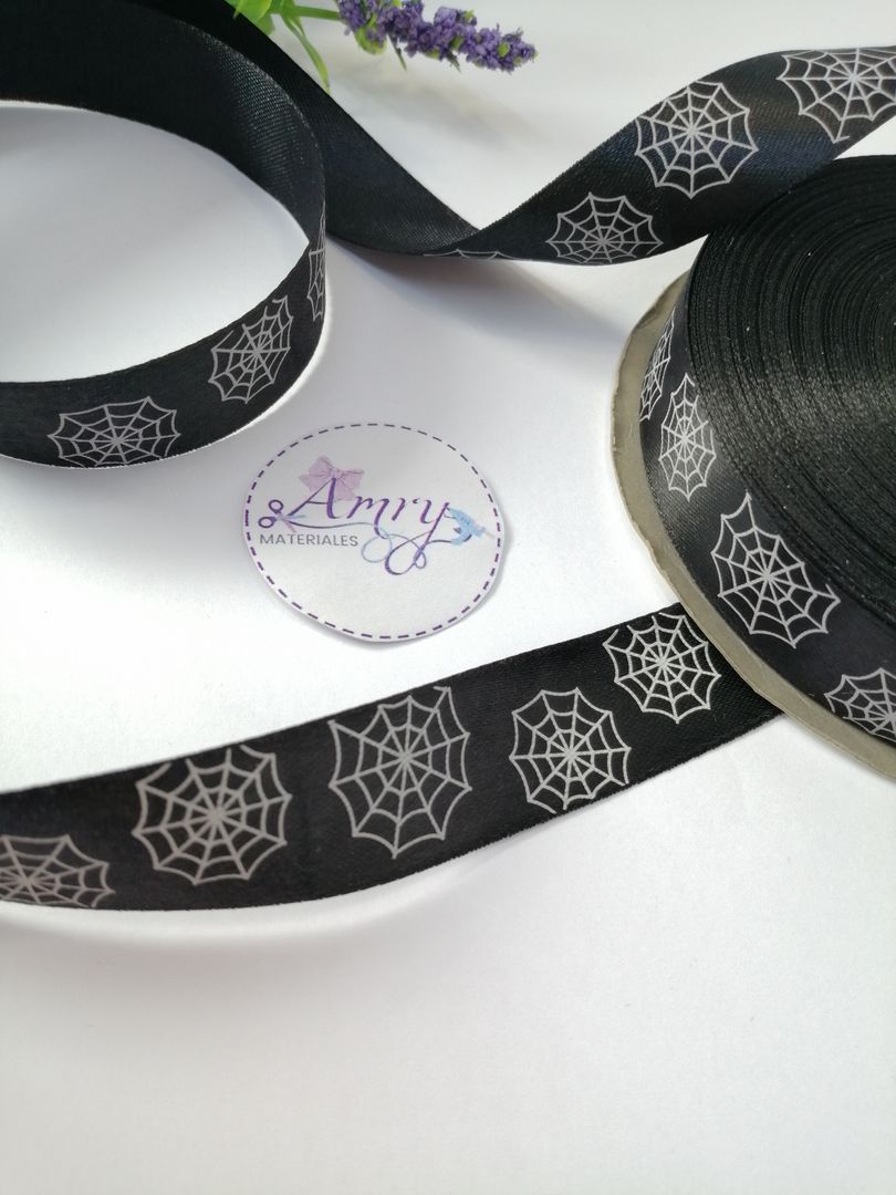 Satin 2cm Tela araña