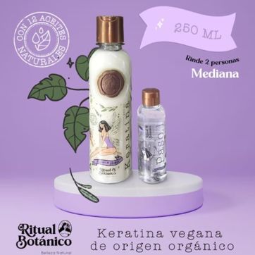 Imagen del producto  Keratina 250ML Ritual Botánico 