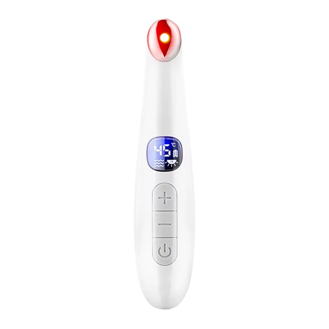 Masajeador facial térmico con vibración 