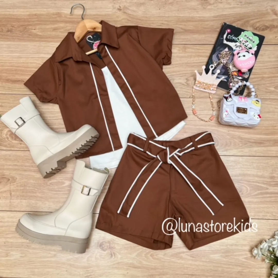 CONJUNTO TRIO DE SHORT