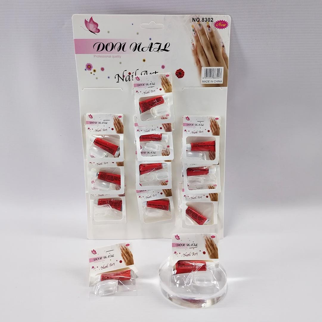 Cartón Uñas Postizas