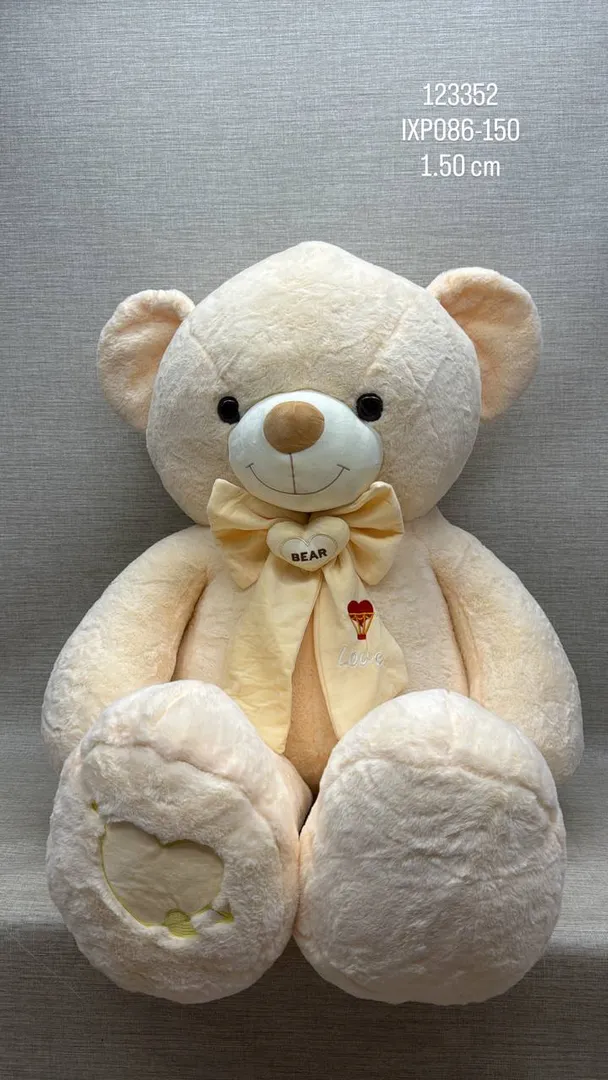 OSO PATAS LARGAS CON MOÑO 1.50 CM