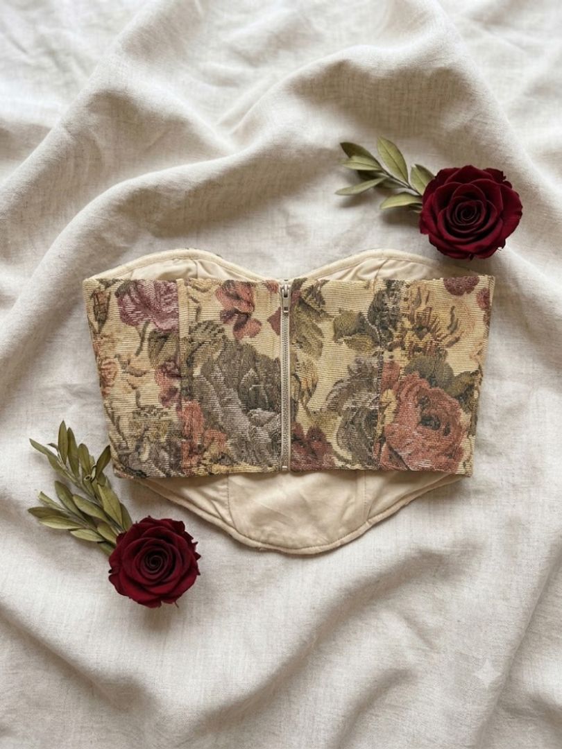 Corset floral (talla S)