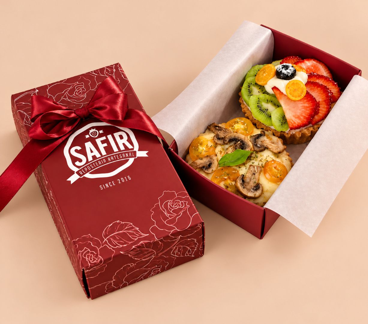 CAJA X 2 TARTALETAS DULCE Y SAL