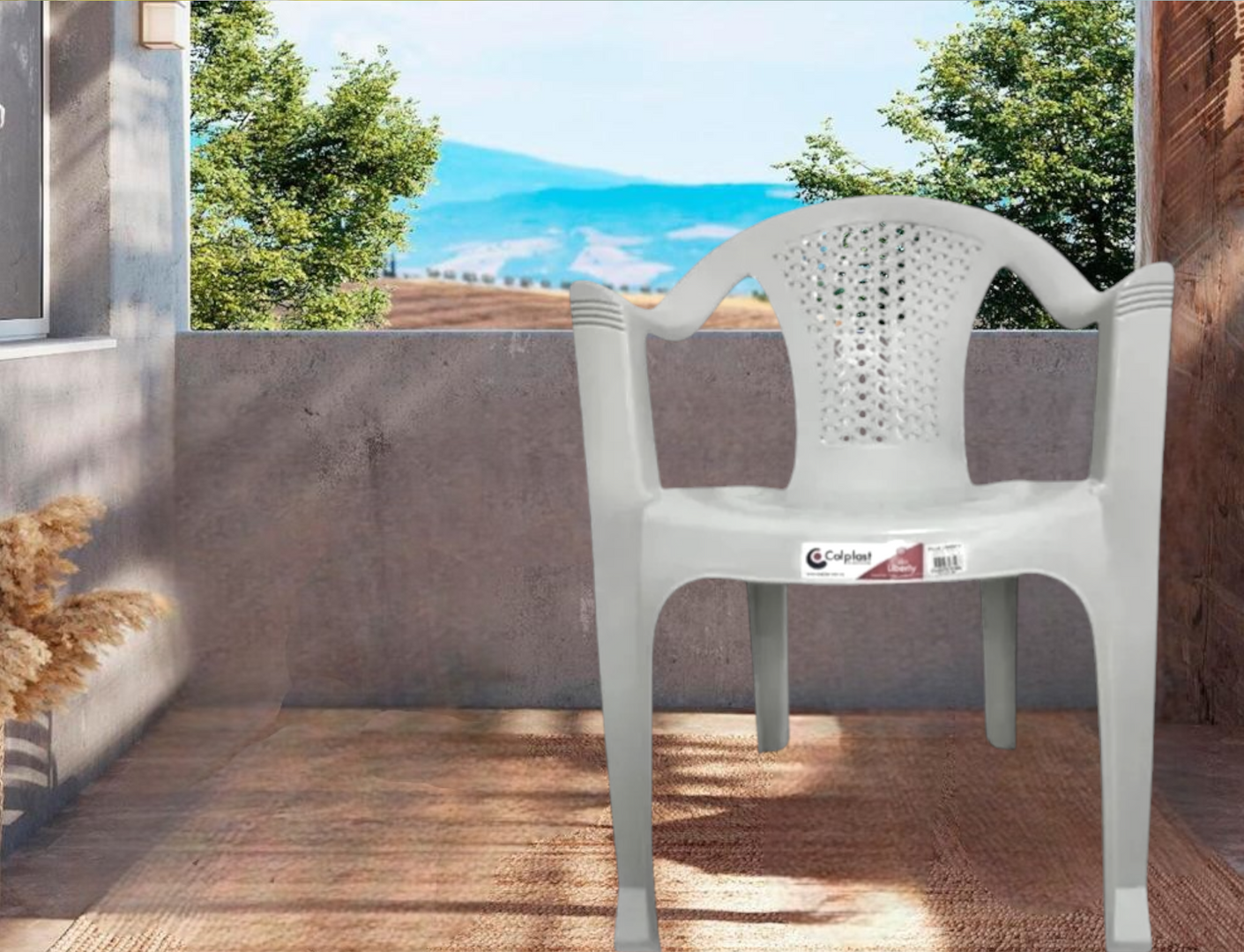 SILLA LIBERTY BLANCO-CLP