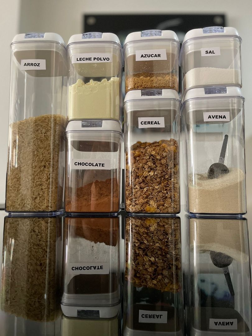 CONTENEDOR HERMETICO X 7 Piezas