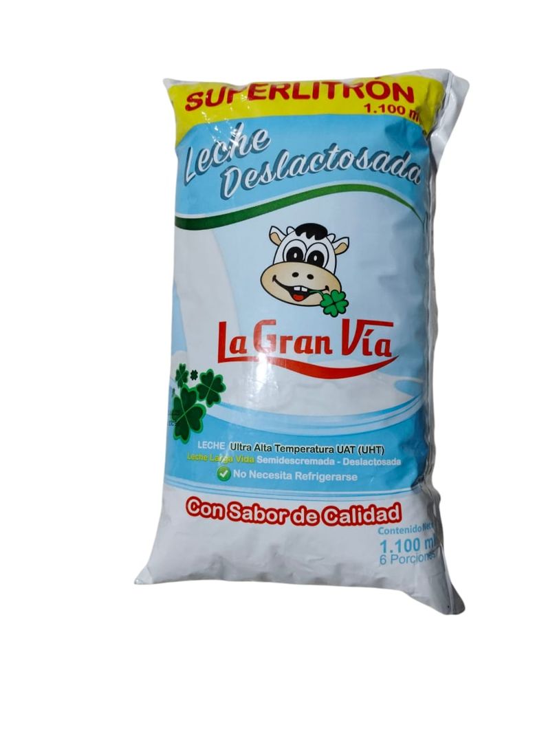LECHE LA GRAN VIA DESLACTOSADA*1100ML