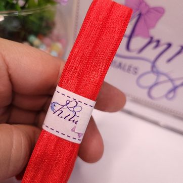 Sesgo Satinado Rojo 1.5cm  - imagen 1