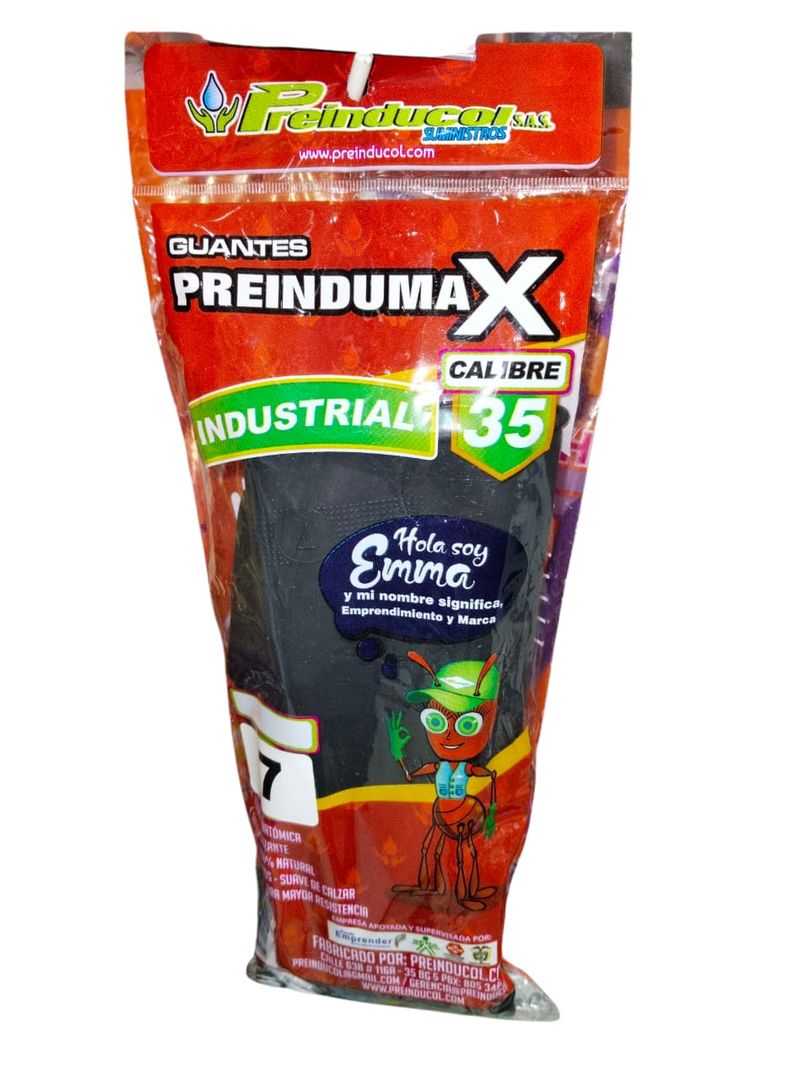 GUANTE PREINDUCOL INDUSTRIAL C35 T7