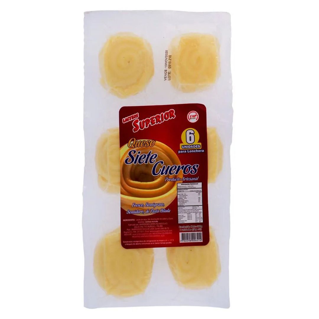 QUESO 7 CUEROS SUPERIOR*6