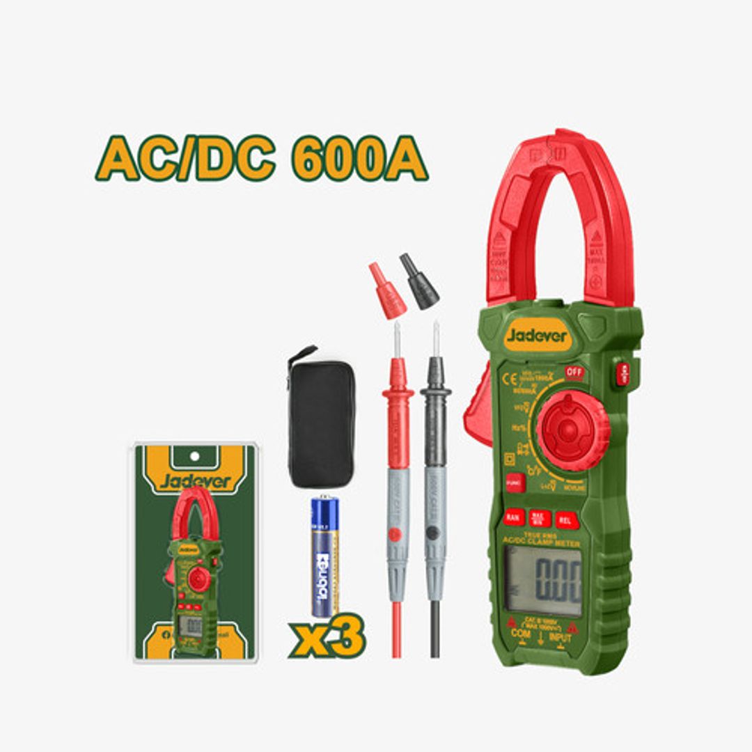 TESTER MULTIMETRO AC/DC DIGITAL 600 AMP 6000 CUENTAS