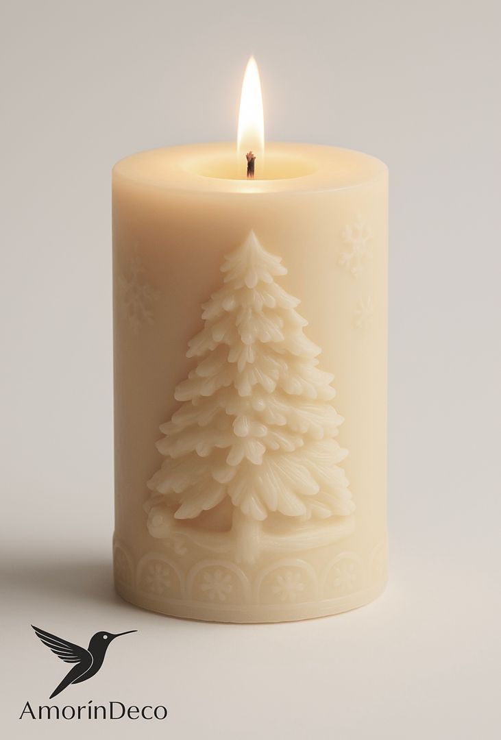 Vela Árbol Navideño 3 