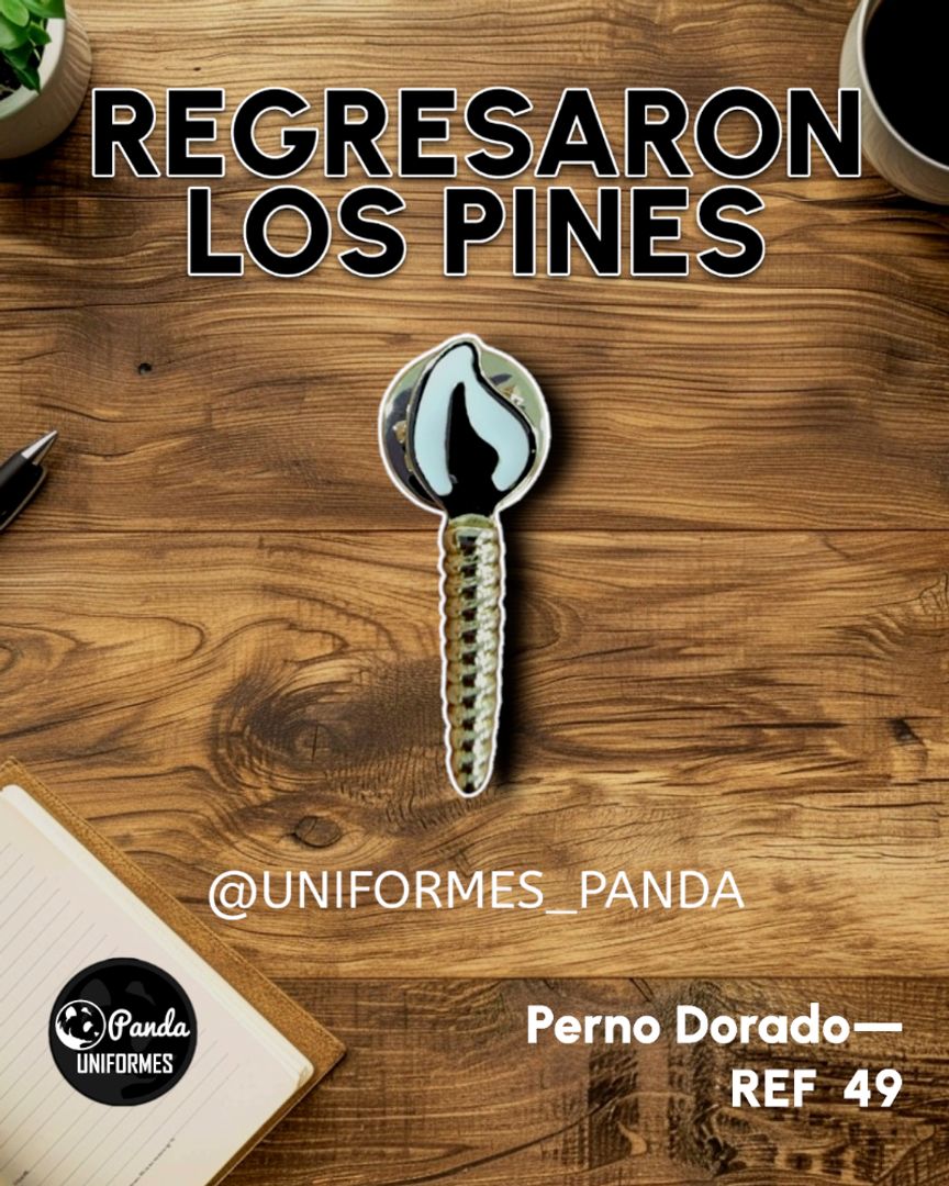 PIN PERNO DORADO