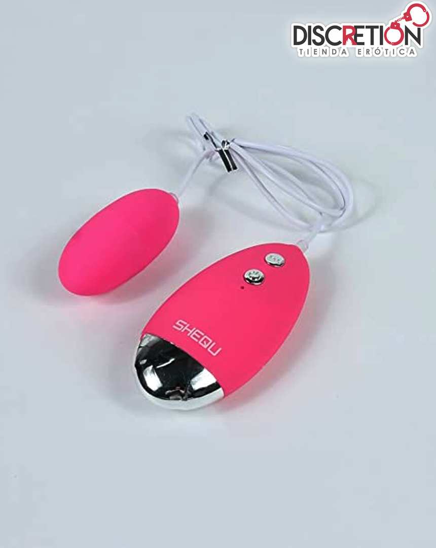 HUEVO VIBRADOR CON CABLE SHEQU