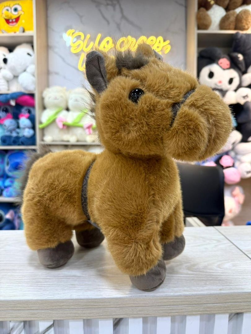 PELUCHE CABALLO 33cm