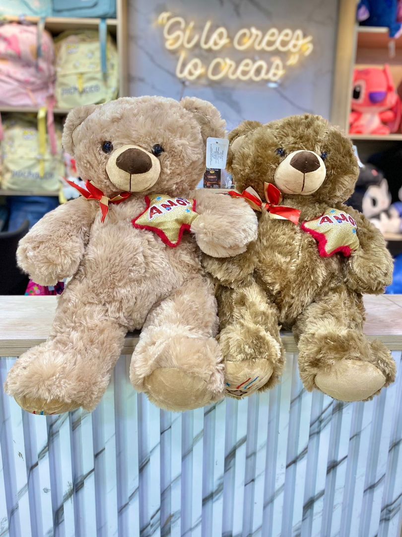 OSO ESTRELLA PECHO ( 40 CM ) 