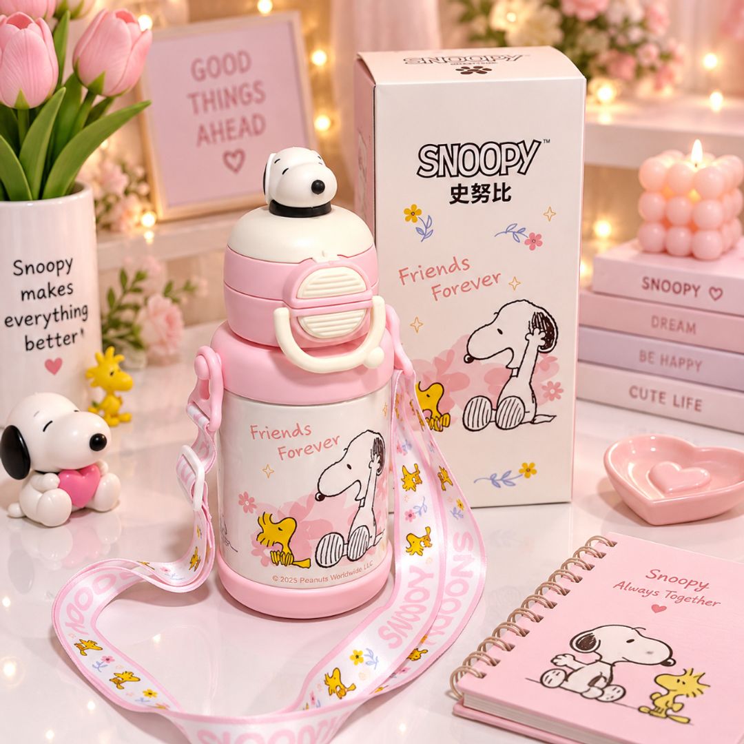 Termo térmico 430ml snoopy 
