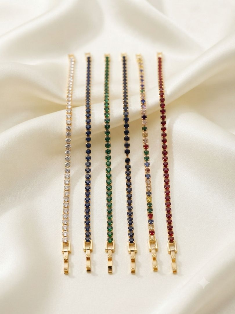Pulsera rodio colores 