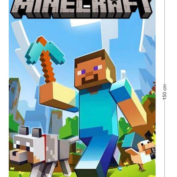 Imagen del producto FONDO EN TELA 1 x 1.50 CM MINECRAFT