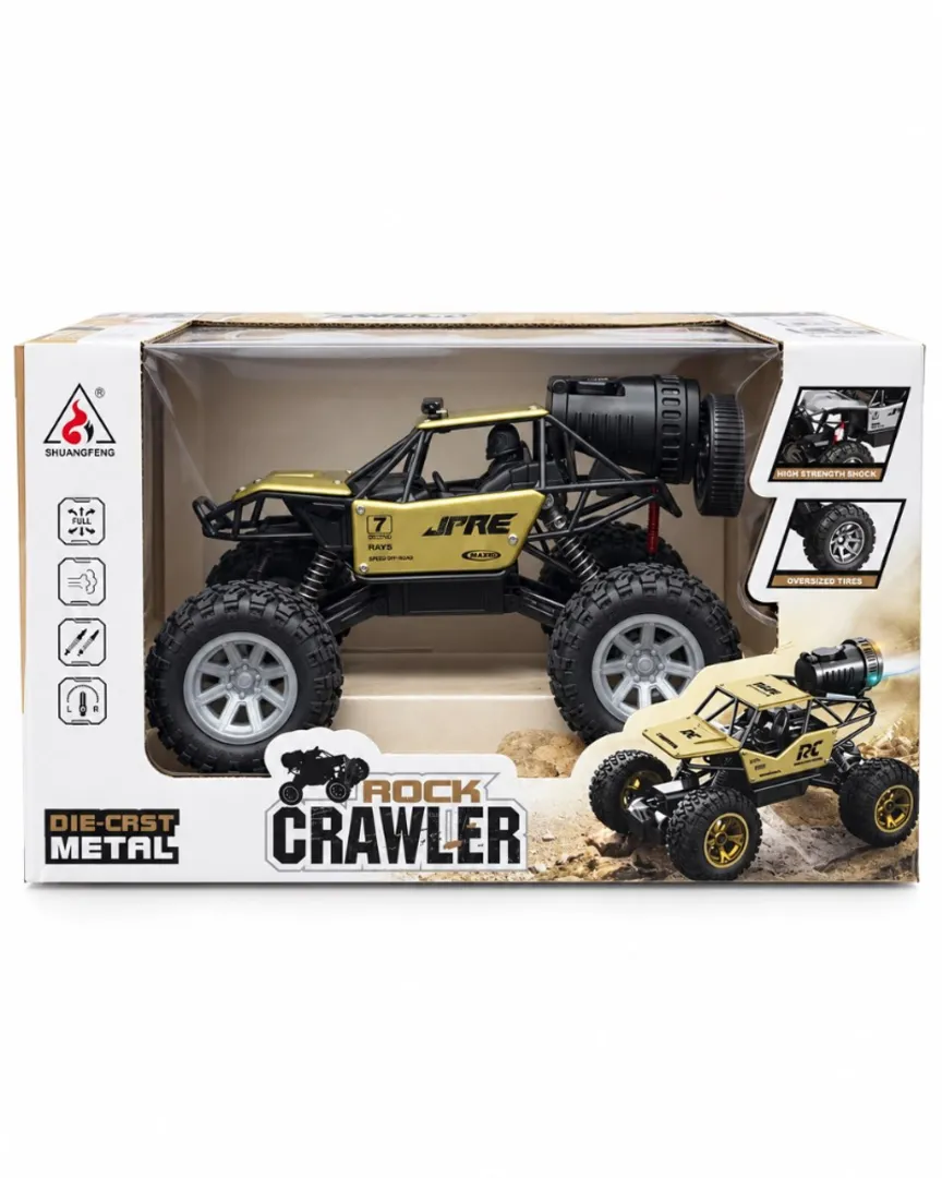 CARRO RC A CONTROL REMOTO RECARGABLE CRAWLER
