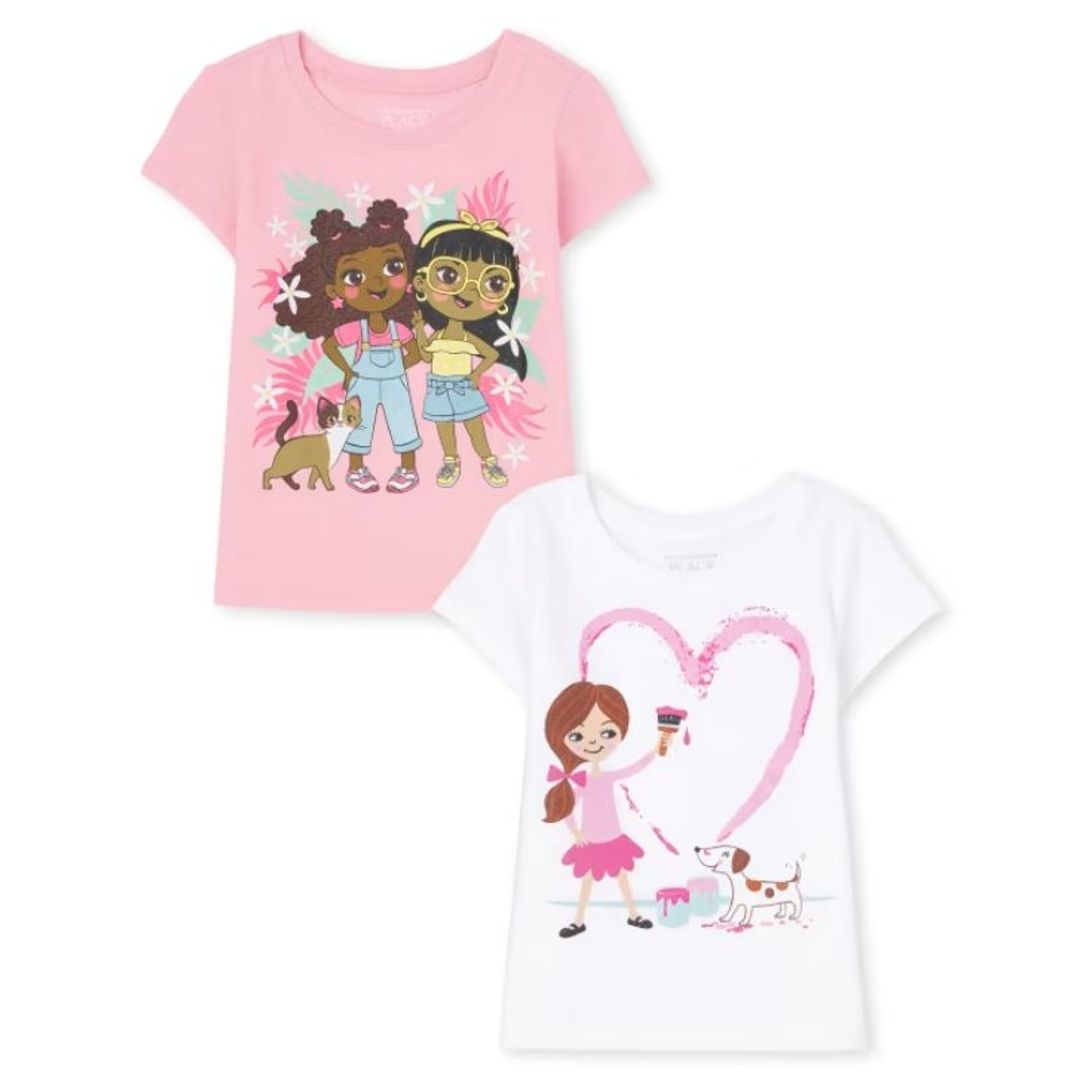 3T Set 2 Camisetas CHILDRENS PLACE