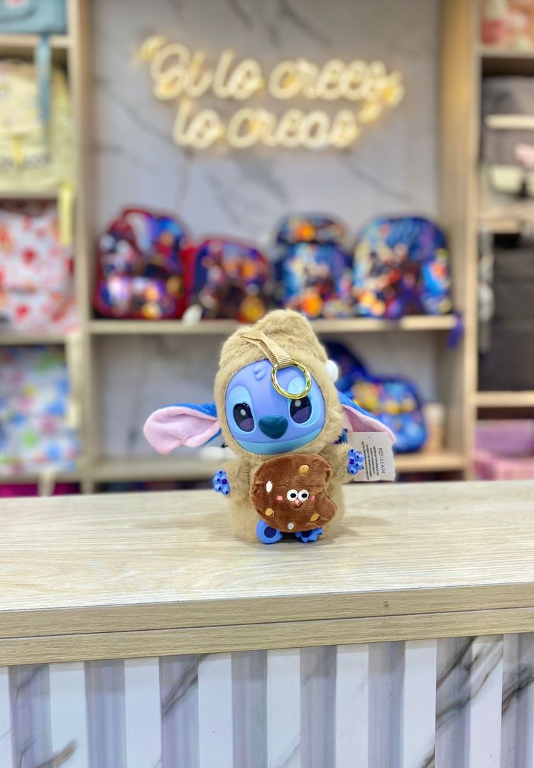 LLAVERO PELUCHE STITCH DISEÑOS 