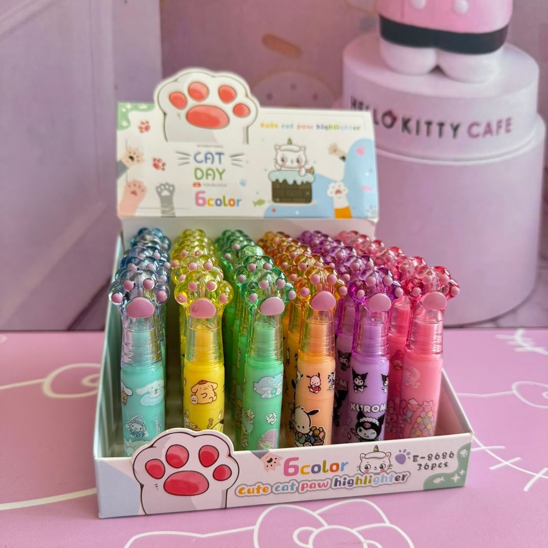 Resaltadores individuales Sanrio 