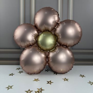 Imagen del producto Globo Flor champagne 14”
