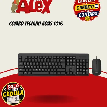 Imagen del producto COMBO TECLADO AOAS 1016