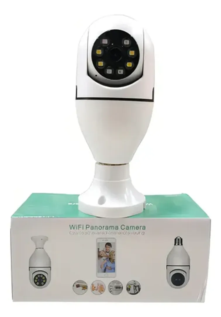 CAMARA IP TIPO BOMBILLO WIFI V360 PRO PANORAMA