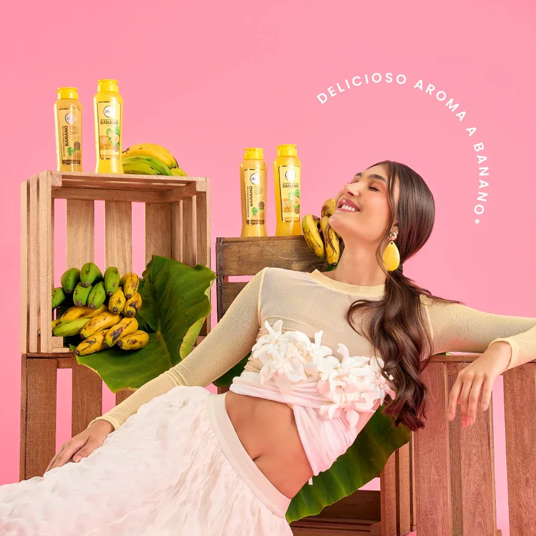 Acondicionador con banano 