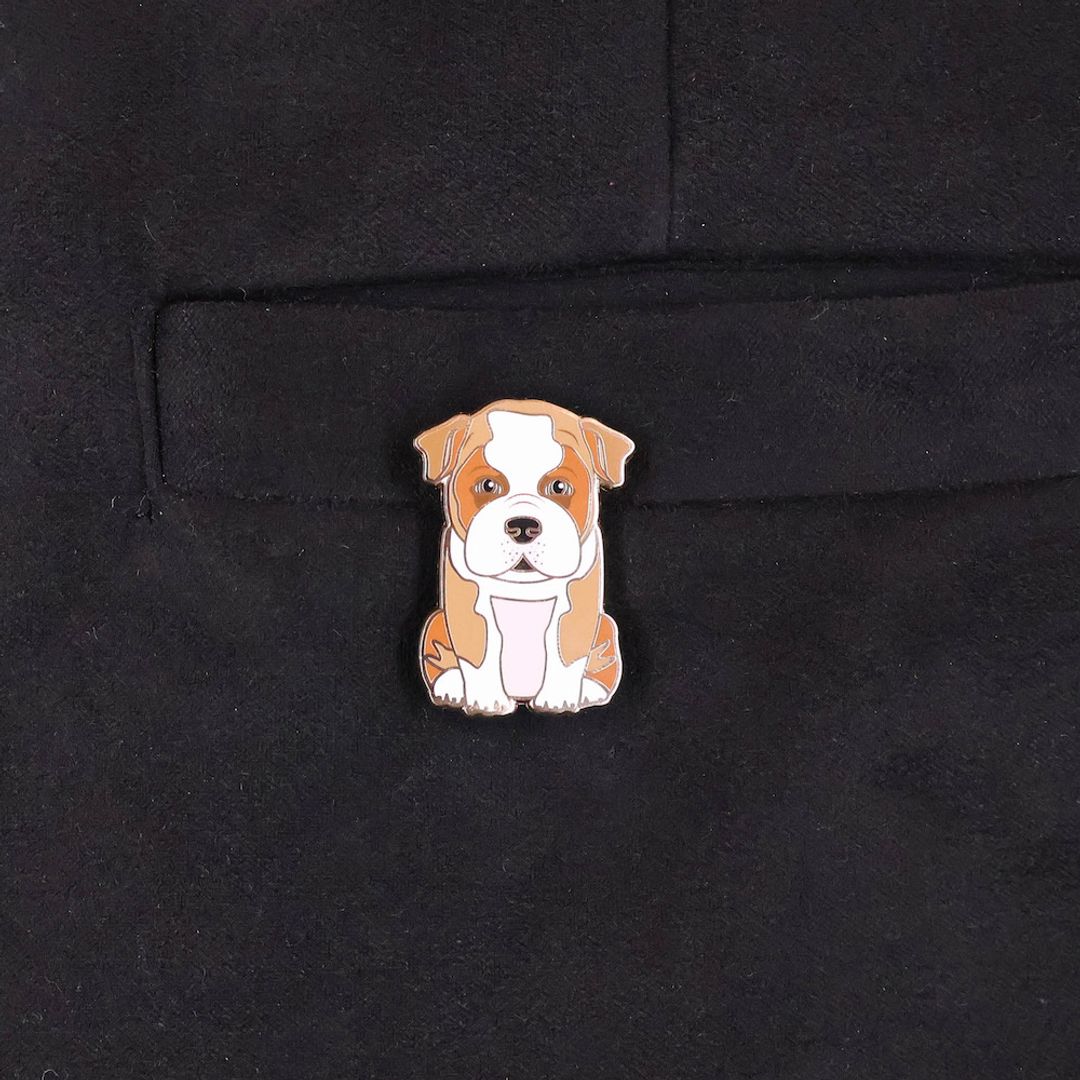 PIN BULLDOG INGLES CAFE