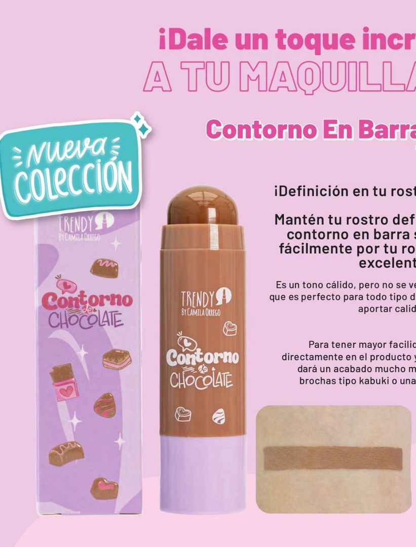 Contorno En Barra De Chocolate trendy Ref CCT1870
