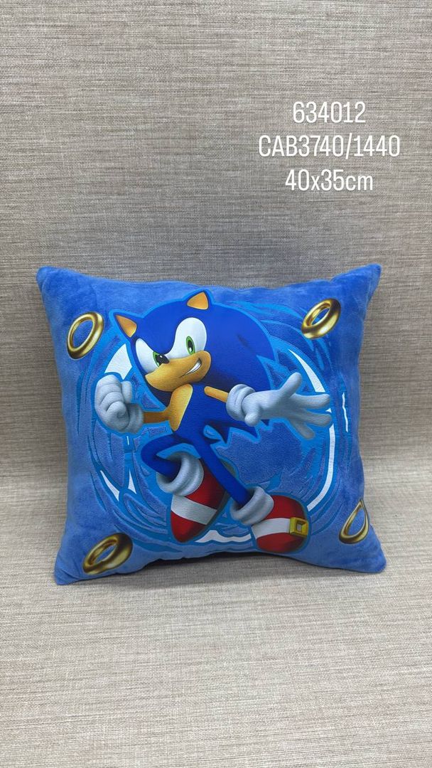 COJIN DE PERSONAJES SURTIDOS (SONIC)