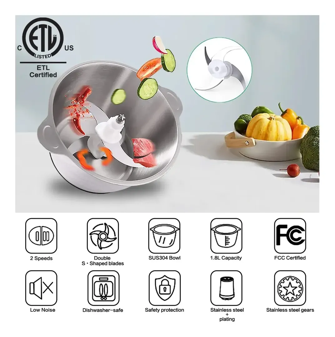PICATODO FOOD GOURMET 2L ELECTRICO