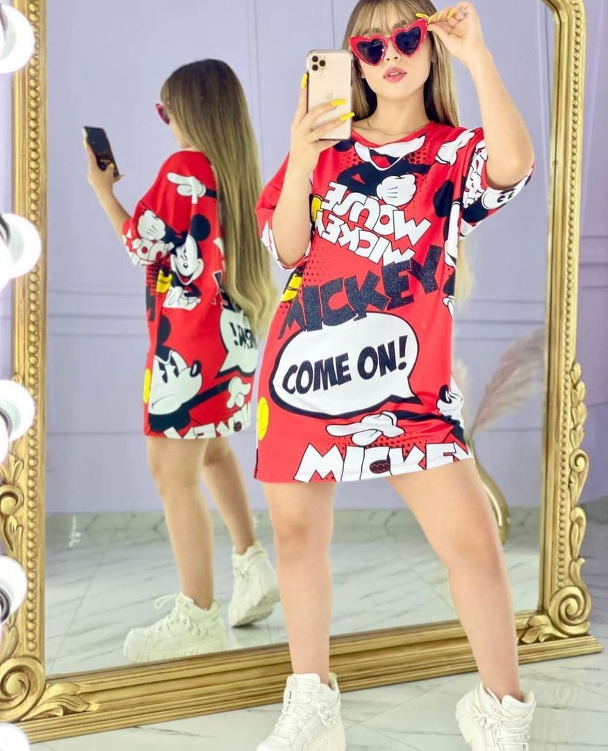 VESTIDO AMPLIO OVERSICE - VTD01