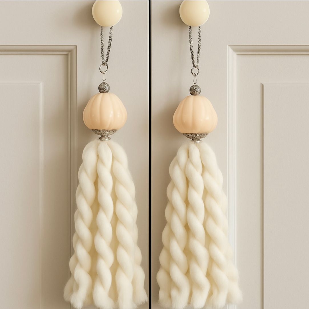 Borlas Cerámica PAR VENDIDAS 