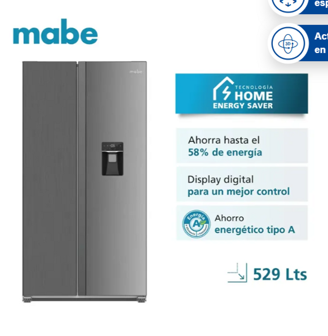 NEVECON MABE SIDE BY SIDE 529LT